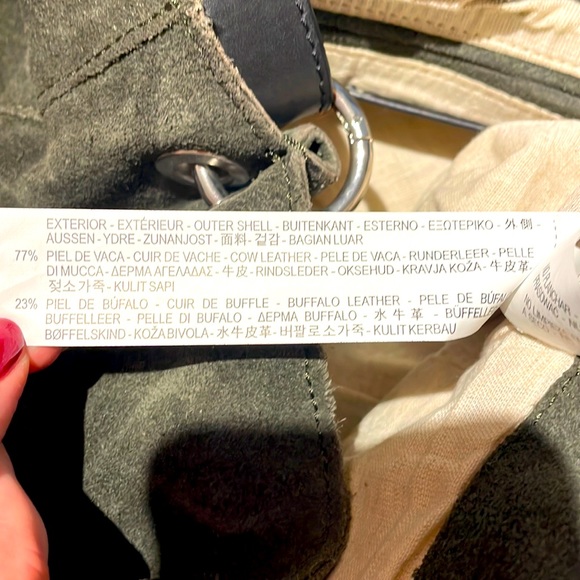 LEATHER TOTE - Picture 2 of 7